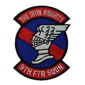 Air Force 9th Fighter Squadron Patch