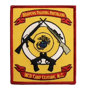 Camp Lejeune, NC Weapons Training Battalion Patch