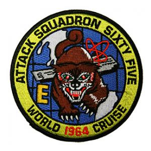 Navy Attack Squadron VA-65 (World Cruise 1964) Patch