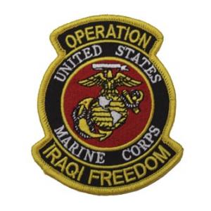 Operation Iraqi Freedom Patch U.S. Marine Corps