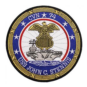 USS John C Stennis CVN-74 Ship Patch