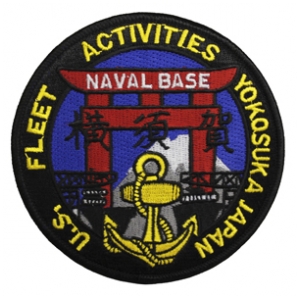 Naval Base Yokosuka Japan U.S. Fleet Activities Patch
