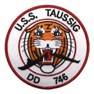 USS Taussig DD-746 Ship Patch