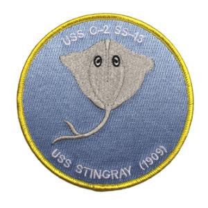 USS C-2 (SS-13) USS Stingray Patch