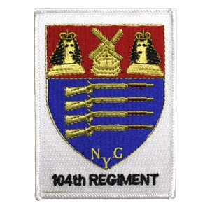 Army 104th Infantry Regiment (NYG Rifles) Patch