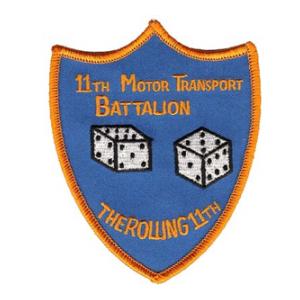 11th Motor Transport Battalion Patch