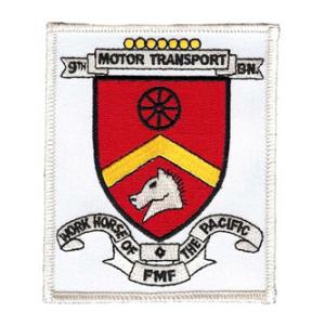 9th Motor Transport Battalion Patch