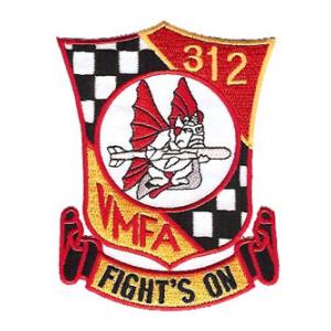 Marine Fighter Attack Squadron VMFA-312 (Fight's On) Patch
