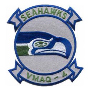 Marine Tactical Electronic Warfare VMAQ-4 (Seahawks) Patch