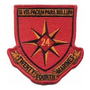 24th Marine Regiment Patch