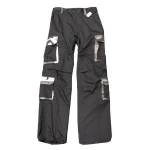 Ultra Force Rigid 8 Pocket BDU Pants (Black with City Camo Accents)