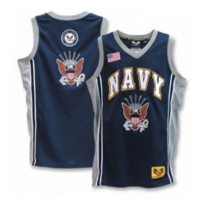Navy Basketball Jersey(Navy)