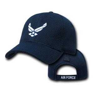 Air Force Wing Logo All Mesh Cap (Navy Blue)