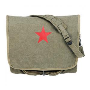 Classic Paratrooper Shoulder Bag with Red China Star