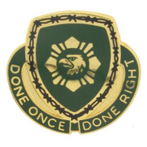 744th Military Police Battalion Distinctive Unit Insignia