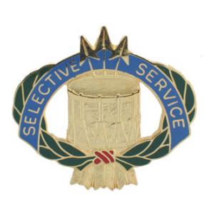 Selective Service System Distinctive Unit Insignia
