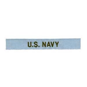 U.S. Navy Name Tape (Light Blue Dungaree)