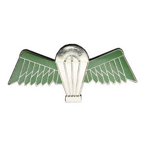 Saudi Arabian Parachutist Wings (Nickel and Green)