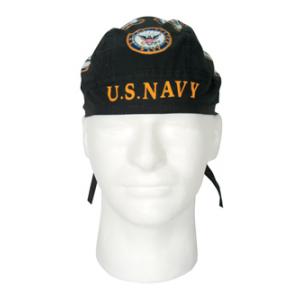 Navy Headwrap (Many Logos)
