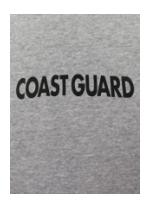 Coast Guard T-shirt (Gray)