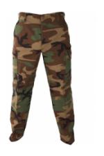 Propper 6 Pocket BDU Pants (Cotton Rip-Stop)(Woodland Camo)