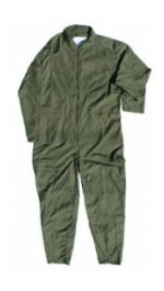 Air Force Style Flight Suit (Green)