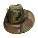 Australian Style Bush Hat (Woodland Camo)
