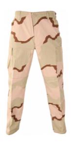 6 Pocket BDU Pants (Cotton Rip-Stop)(3 Color Desert)