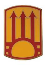 111th Manuever Enhancement Brigade Combat Service I.D. Badge