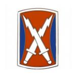 106th Signal Brigade Combat Service I.D. Badge