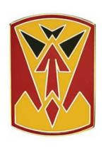 35th Air Defense Artillery Brigade Combat Service I.D. Badge