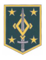 4th Maneuver Enhancement Combat Service I.D. Badge