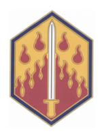 48th Chemical Brigade Combat Service I.D. Badge