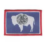 Wyoming State Flag Patch