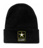 Army New Logo Watch Cap (Black)