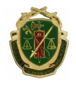 Army Military police Regimental Crest Pin