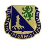 Army Chemical Regimental Crest Pin