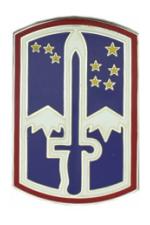 172nd Infantry Brigade Combat Service I.D Badge