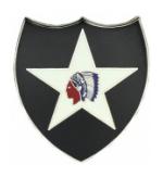 2nd Infantry Division Combat Service I.D. Badge