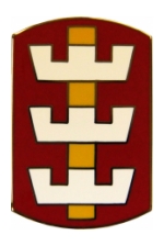 130th Engineer Brigade Combat Service I.D. Badge