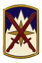 10th Sustainment Brigade Combat Service I.D. Badge