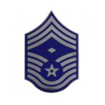 Air Force Chief Master Sergeant w/ Diamond (Metal Chevron)