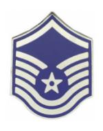 Air Force Master Sergeant (Metal Chevron)