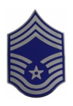 Air Force Chief Master Sergeant (Metal Chevron)