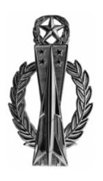 Air Force Master Missile Operations Badge