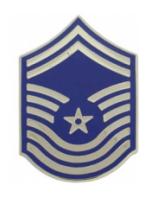 Air Force Chief Master Sergeant (Metal Chevron) (Pre 1991)
