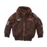 Youth Alpha Maverick Jacket with Patches