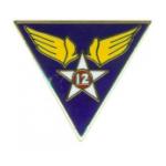 12th Army Air Force Pin