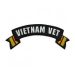Vietnam Veteran Rocker Back Patch