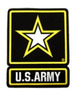 U.S. Army Star Logo (Back Patch)